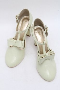 画像1: LIZ LISA / エナメルパンプス  グリーン S-26-03-14-1010-LO-SH-HR-ZS