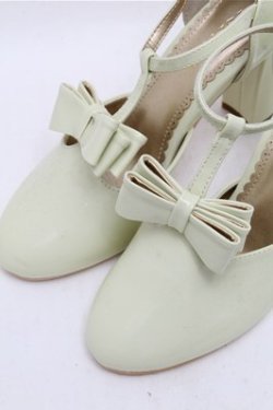 画像4: LIZ LISA / エナメルパンプス  グリーン S-26-03-14-1010-LO-SH-HR-ZS