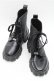 画像1: NieR Clothing / レースアップ厚底ブーツ  黒 S-26-03-14-1011-PU-SH-HR-ZS (1)