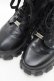 画像4: NieR Clothing / レースアップ厚底ブーツ  黒 S-26-03-14-1011-PU-SH-HR-ZS (4)