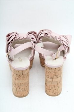 画像3: LIZ LISA / コルクサンダル  ピンク S-26-03-14-1012-LO-SH-HR-ZS