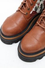 画像5: PINK HOUSE / ゴブランブーツ S ブラウン S-26-03-14-1014-LO-SH-AS-ZS (5)