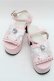画像1: DearMyLove / ハートビジューダブルリボンサンダル 25 ピンク S-26-03-14-1015-EL-SH-HR-ZS (1)