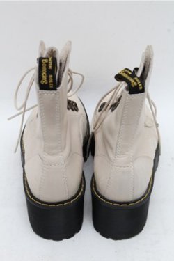 画像3: Dr.Martens （Getta Grip） / LEONA厚底ヒールブーツ UK5 ベージュ S-26-03-14-1016-PU-SH-AS-ZS