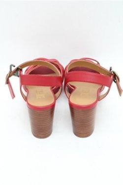 画像3: PINK HOUSE / レザーモチーフサンダル S 赤 S-26-03-14-1002-LO-SH-AS-ZS