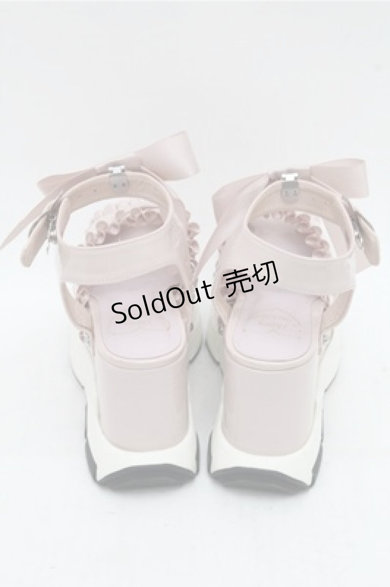 画像3: Honey Cinnamon / ハートあきスポートサンダル  ピンク S-26-03-14-1018-LO-SH-HR-ZS (3)