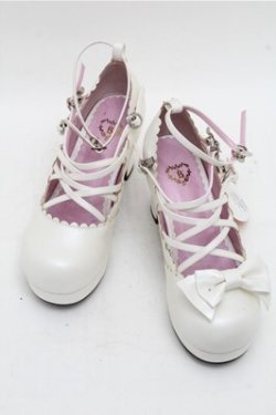 画像1: BABY,THE STARS SHINE BRIGHT / ハニークロスシューズ M 白 S-26-03-14-1019-BA-SH-SA-ZS