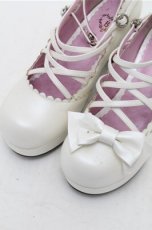 画像4: BABY,THE STARS SHINE BRIGHT / ハニークロスシューズ M 白 S-26-03-14-1019-BA-SH-SA-ZS (4)