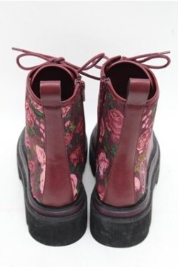 画像3: PINK HOUSE / ゴブランブーツ S 赤 S-26-03-14-1021-LO-SH-AS-ZS