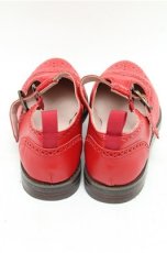 画像3: PINK HOUSE / Tストラップウイングチップシューズ S 赤 S-26-03-14-1022-LO-SH-AS-ZS (3)