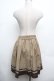 画像2: axes femme POETIQUE / バイカラープリーツスカート  ベージュ S-26-03-14-054-AX-SK-AS-ZS (2)