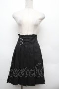 DearMyLoveWhip / サイドキラキラハートバックルベルトプリーツスカート 5L 黒 S-26-03-14-056-LO-SK-AS-ZS