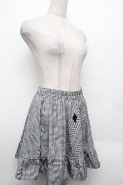 画像3: NieR Clothing / 千鳥フレアスカート  グレー S-26-03-14-058-PU-SK-AS-ZS