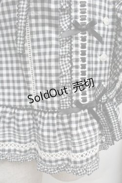 画像4: PINK HOUSE / misako&erinko　ハートベリーラビットうさ耳ベスト  黒ｘ白 S-26-03-14-007-LO-TO-AS-ZS