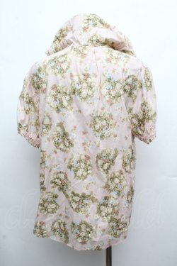 画像3: PINK HOUSE / フラワーブーケフード付きローンブラウス  ピンク S-26-03-14-017-LO-BL-AS-ZS