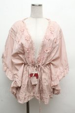 画像1: PINK HOUSE / フラワーモチーフトップス  ピンク S-26-03-14-022-LO-TO-AS-ZS (1)