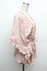画像2: PINK HOUSE / フラワーモチーフトップス  ピンク S-26-03-14-022-LO-TO-AS-ZS (2)
