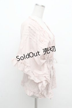 画像2: PINK HOUSE / フラワーモチーフトップス  ピンク S-26-03-14-022-LO-TO-AS-ZS