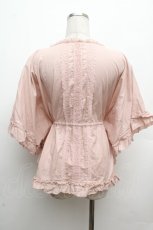 画像3: PINK HOUSE / フラワーモチーフトップス  ピンク S-26-03-14-022-LO-TO-AS-ZS (3)