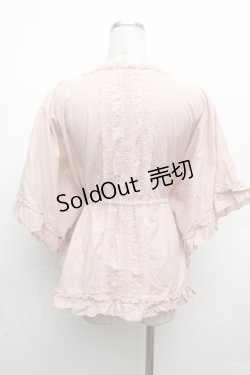 画像3: PINK HOUSE / フラワーモチーフトップス  ピンク S-26-03-14-022-LO-TO-AS-ZS