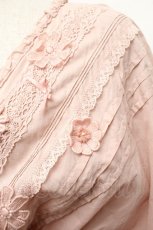 画像4: PINK HOUSE / フラワーモチーフトップス  ピンク S-26-03-14-022-LO-TO-AS-ZS (4)