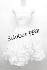 ALICE and the PIRATES / ミランダジャンパースカート  白 S-26-03-15-041-PA-OP-AS-ZS