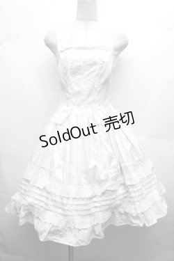 画像1: ALICE and the PIRATES / ミランダジャンパースカート  白 S-26-03-15-041-PA-OP-AS-ZS