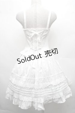 画像2: ALICE and the PIRATES / ミランダジャンパースカート  白 S-26-03-15-041-PA-OP-AS-ZS