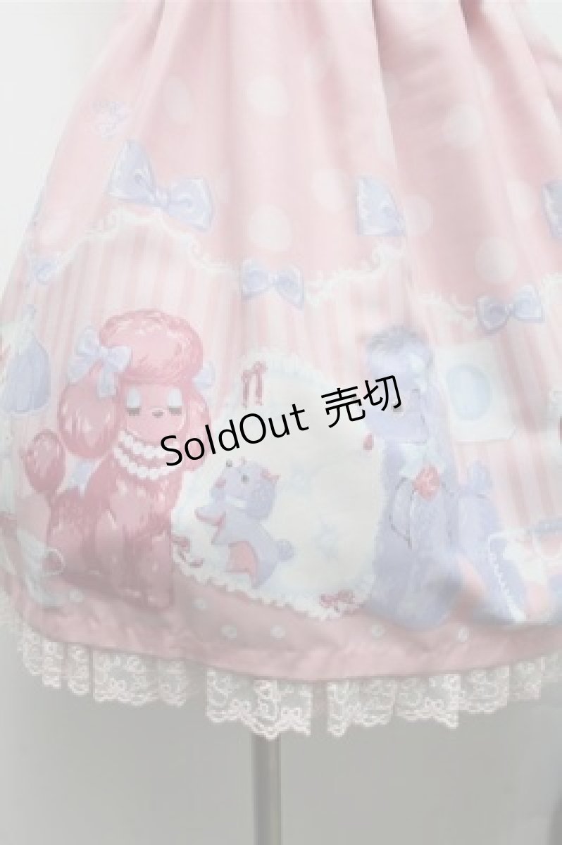 画像3: Angelic Pretty / Lovely Poodleジャンパースカート  ピンク S-26-03-15-045-AP-OP-HR-ZS (3)