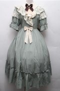 axes femme kawaii / ヴィンテージドールワンピース  グリーン S-26-03-15-049-AX-OP-AS-ZS