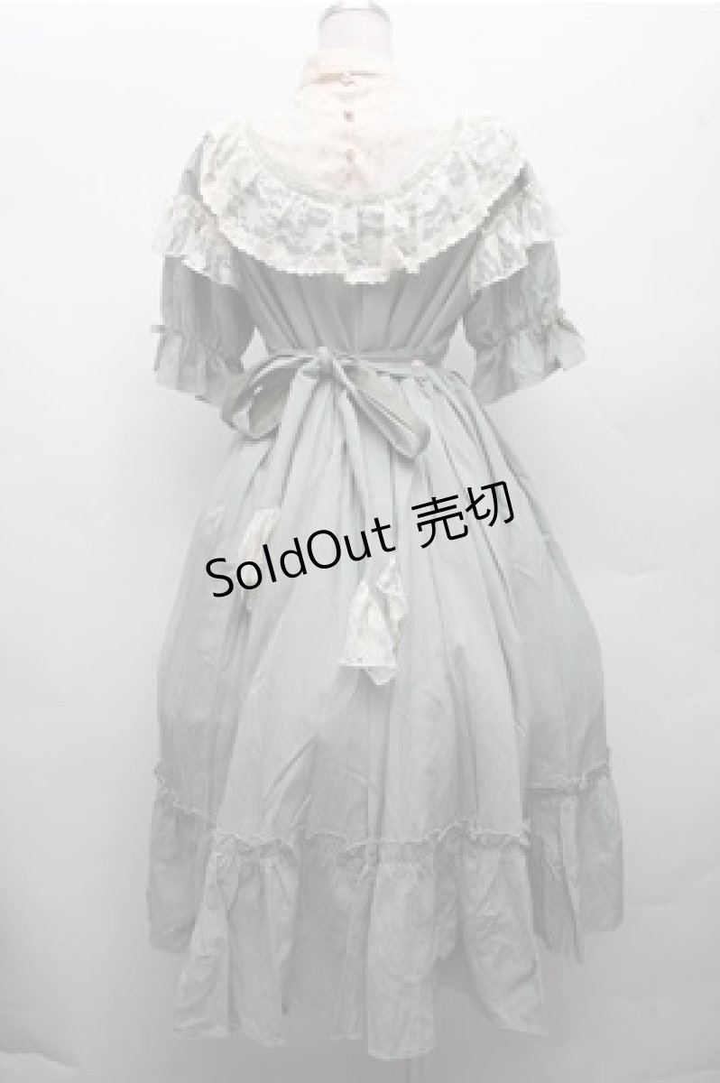 画像2: axes femme kawaii / ヴィンテージドールワンピース  グリーン S-26-03-15-049-AX-OP-AS-ZS (2)