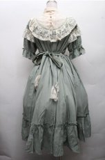 画像2: axes femme kawaii / ヴィンテージドールワンピース  グリーン S-26-03-15-049-AX-OP-AS-ZS (2)