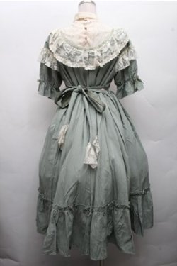 画像2: axes femme kawaii / ヴィンテージドールワンピース  グリーン S-26-03-15-049-AX-OP-AS-ZS