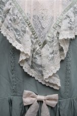 画像3: axes femme kawaii / ヴィンテージドールワンピース  グリーン S-26-03-15-049-AX-OP-AS-ZS (3)