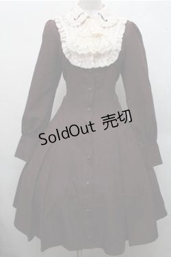 画像1: Innocent World / バイオリンフレアーワンピース  ワイン S-26-03-15-052-IW-OP-AS-ZS