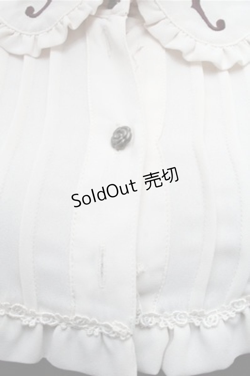 画像4: Innocent World / バイオリンフレアーワンピース  ワイン S-26-03-15-052-IW-OP-AS-ZS (4)