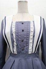 画像3: axes femme POETIQUE / クラシックセーラーワンピース  ブルー S-26-03-15-054-AX-OP-HR-ZS (3)