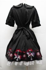 画像2: Amavel / Nostalgic Dreamin’ Carouselワンピース  黒 S-26-03-15-057-CA-OP-AS-ZS (2)