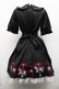 画像2: Amavel / Nostalgic Dreamin’ Carouselワンピース  黒 S-26-03-15-057-CA-OP-AS-ZS (2)