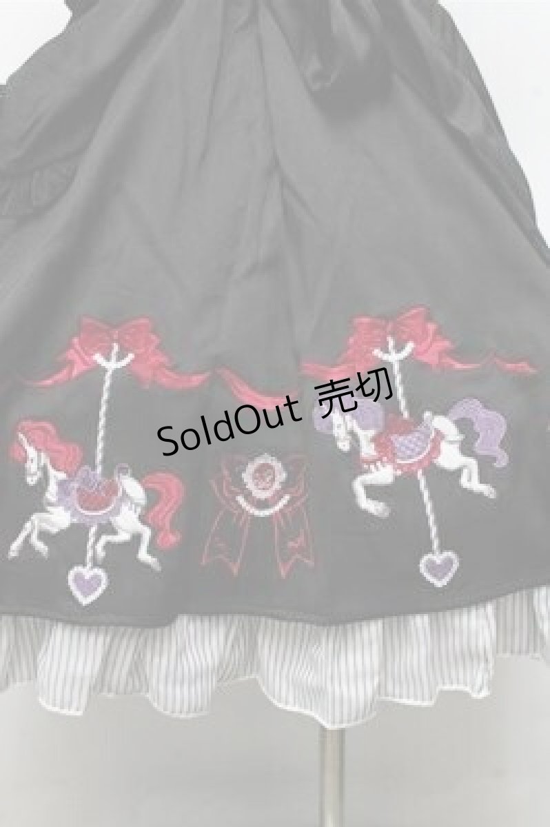 画像3: Amavel / Nostalgic Dreamin’ Carouselワンピース  黒 S-26-03-15-057-CA-OP-AS-ZS (3)