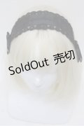 m petit by misako / ヘッドドレス  黒 S-26-03-15-008-LO-AC-AS-ZS