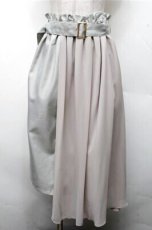 画像1: axes femme / シフォン重ねミドルスカート   S-26-03-15-059-AX-SK-HR-ZS (1)