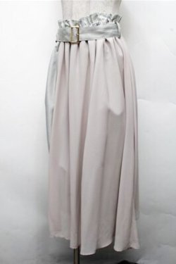 画像3: axes femme / シフォン重ねミドルスカート   S-26-03-15-059-AX-SK-HR-ZS