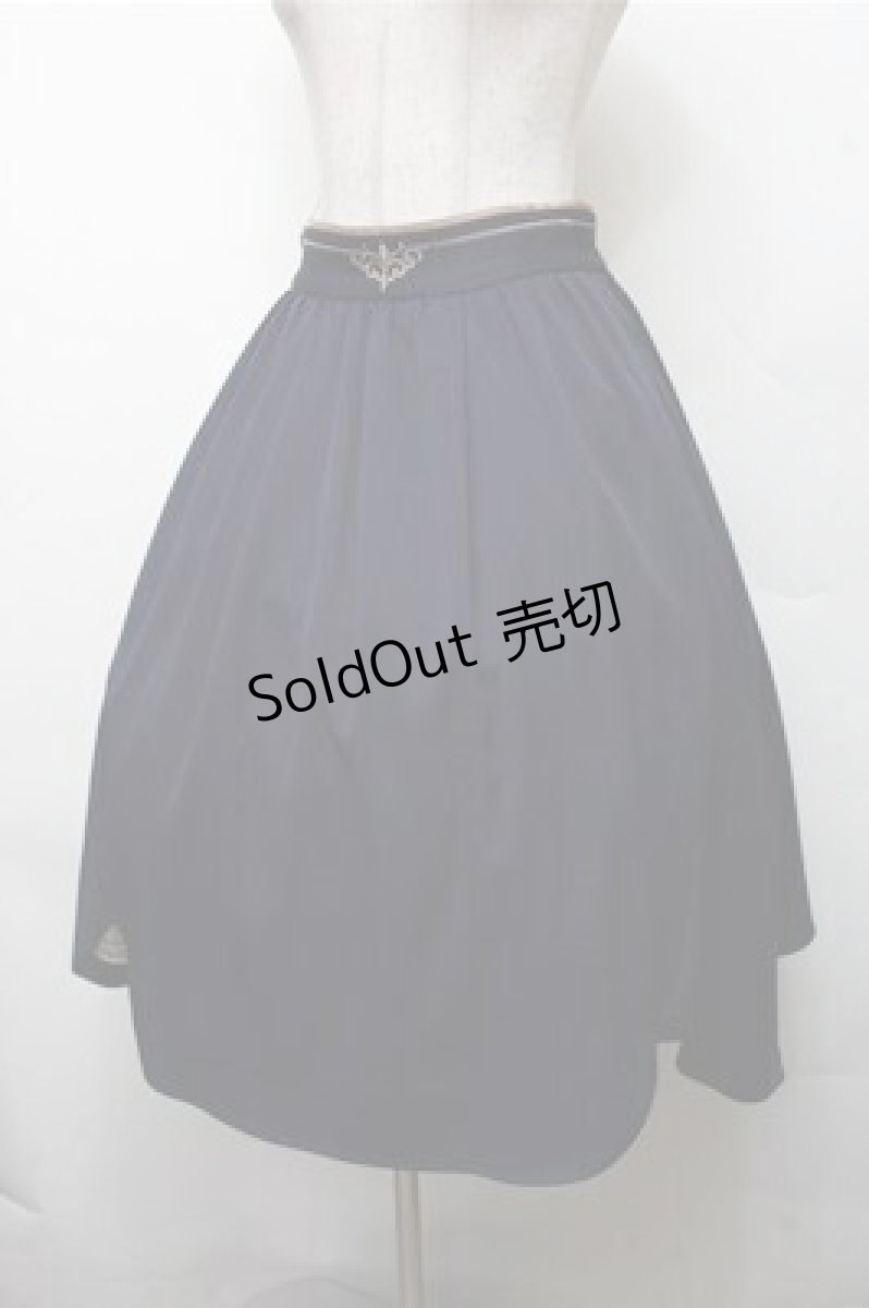 画像3: axes femme / 裾切替タックスカート  紺 S-26-03-15-062-AX-SK-HR-ZS (3)