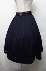 画像3: axes femme / 裾切替タックスカート  紺 S-26-03-15-062-AX-SK-HR-ZS (3)