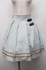 画像1: axes femme / プリーツベルトスカート  ミント S-26-03-15-064-AX-SK-HR-ZS (1)