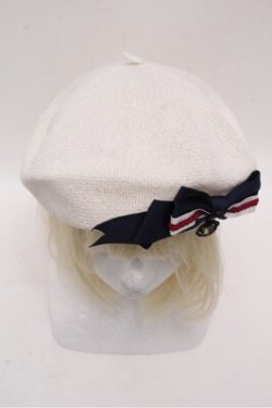 画像1: Innocent World / オリジナルクラウンベレー帽  オフ S-26-03-15-009-IW-AC-AS-ZS