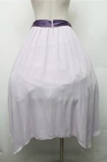 画像2: axes femme / フラワー刺繍イレヘムスカート  ラベンダー S-26-03-15-065-AX-SK-HR-ZS (2)