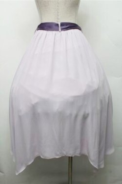 画像2: axes femme / フラワー刺繍イレヘムスカート  ラベンダー S-26-03-15-065-AX-SK-HR-ZS