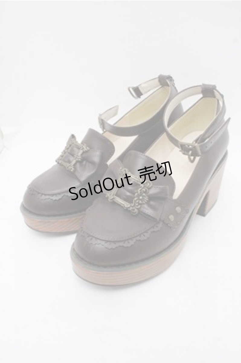 画像1: axes femme POETIQUE / クラシカルバックルローファー M ブラウン S-26-03-15-014-AX-SH-HR-ZS (1)